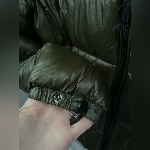 NWT Superdry Code MTN Fuji Shine Jacket Dark Moss Green Women Size 10 - Picture 9 of 11